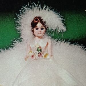 Vintage New In Box Miss Fluffy Feather Doll Kit
